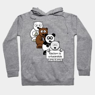 Racism is unbearable Hoodie